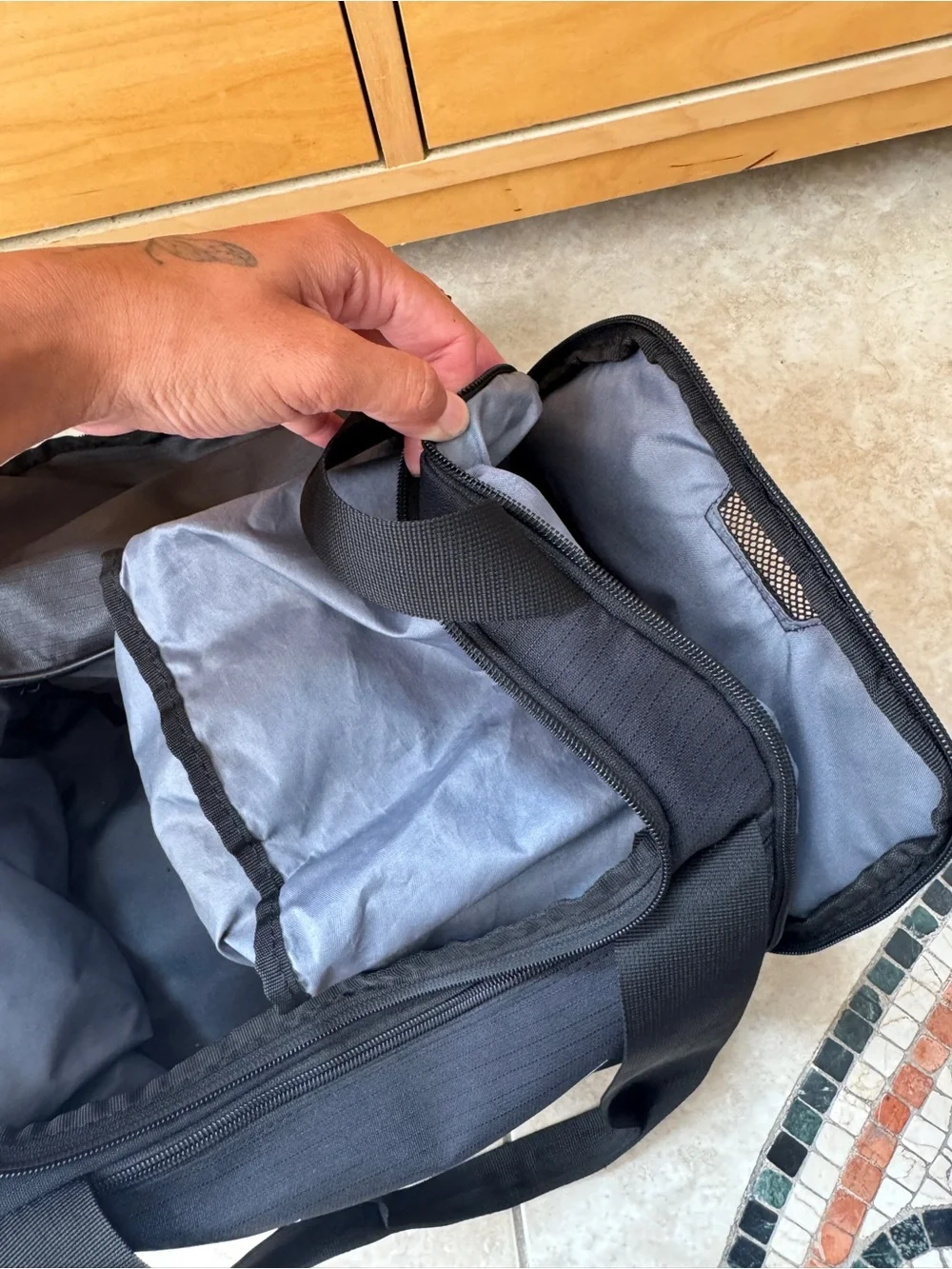 Nike Duffle Bag - Small, Black